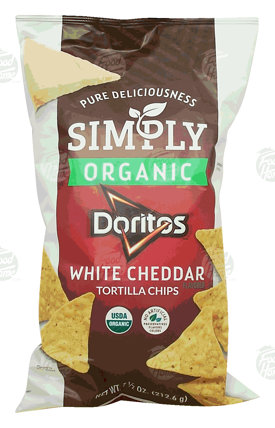 Doritos Simply organic white cheddar tortilla chips Full-Size Picture